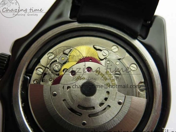 Edition SA3135 Black Black Green Strap Rubber Submariner Best 5GF Ceramic Dial on 40mm 0425